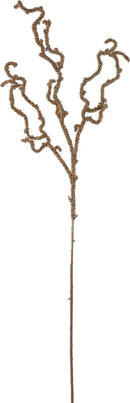 J-Line Tak Kronkel Glitter Plastiek Licht Oranje