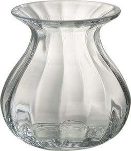 J-Line vaas Amo - glas - transparant - small