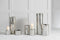 J-Line vaas Ary Klei - keramiek - zilver - large