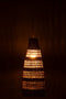 J-Line vaas Bladeren - glas - mix - small - 3 stuks