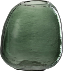 J-Line vaas Bol Oneffen - glas - groen