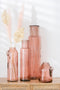J-Line vaas Cilinder - glas - lichtroze - small