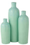 J-Line Vaas Conisch Glas Transparant Large