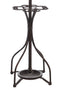 J-Line Vaas Conisch Glas Transparant Large