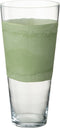 J-Line vaas Delph - glas - transparant/groen - small - 35 cm hoog