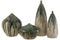 J-Line vaas Doji Ruw - metaal - bruin - Ø 39.50 cm