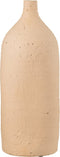 J-Line vaas Enya Fles - keramiek - beige - large