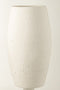 J-Line Vaas Enya Keramiek Wit Large - Bloemenvaas 60.00 cm hoog