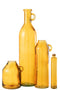 J-Line Vaas Fles Cilinder Oker
