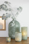 J-Line vaas Fore - glas - groen