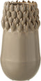 J-Line vaas Ibiza - keramiek - grijs - small - 26.00 cm hoog