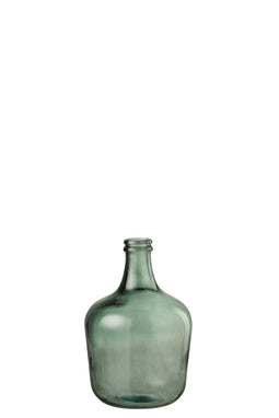 J-Line Vaas Karaf Glas Groen Medium