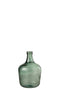 J-Line Vaas Karaf Glas Groen Medium