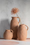 J-Line vaas Kruik - keramiek - bruin - small