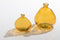 J-Line Vaas Laura Glas Oker Large