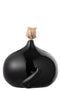J-Line Vaas Laura Glas Oker Small