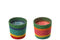 J-Line Vaas Laura Glas Oker Small