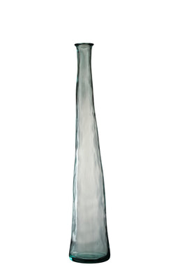 J-Line vaas Noah - glas - transparant - medium