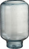 J-Line vaas Nora Op Voet Rond - glas - lichtblauw - large - 36 cm hoog