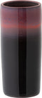 J-Line vaas Overgang - keramiek - rood/zwart - small - 35 cm hoog