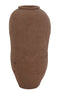 J-Line Vaas Papier Mache Bruin Large
