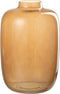 J-Line vaas Rita - glas - oranje - large - 27 cm hoog
