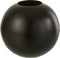 J-Line vaas Rond - metaal - zwart - small - Ø 15 cm
