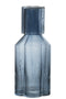 J-Line Vaas Schelp Glas Azur Small