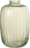 J-Line vaas Strepen - glas - groen - large