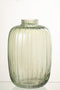 J-Line vaas Strepen - glas - groen - large