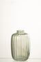 J-Line vaas Strepen - glas - groen - small