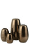 J-Line Vase Porselein Goud Extra Large