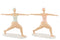 J-Line Vrouw Yoga Stretch Poly Groen