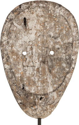 J-Line wanddecoratie figuur Abstract Alabasia - hout - grijs