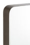 J-Line wandklok Wonder - rotan - naturel/wit - small - Ø 2.50 cm - woonaccessoires