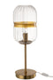 J-Line wandklok Wonder - rotan - naturel/wit - small - Ø 2.50 cm - woonaccessoires