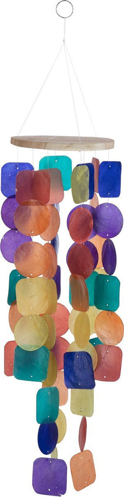 J-Line windgong Schub - schelp - mix - 2 stuks