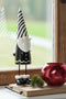 J-Line windlicht Bol Craquele - glas - rood - medium