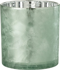 J-Line windlicht Boom - glas - groen/zilver - large