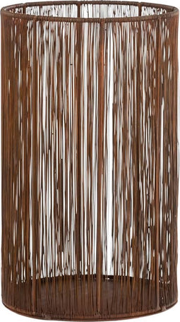 J-Line windlicht Draad - metaal - roest - large