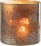 J-Line windlicht - glas - bruin - large