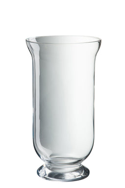 J-Line windlicht Klassiek Klaar - glas - transparant