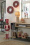 J-Line Zak Noel Pailletten+Trekkoord Jute Naturel Assortiment Van 3