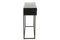 J-Line zandloper Deco - glas/zand - lichtroze - small