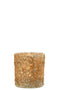 J-Line Zandloper Parels Glas Goud Extra Large