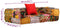 vidaXL - Poef - tweezits - modulair - stof - patchwork