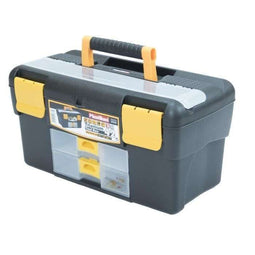 Plastiken 81042_NOIRE - Toolbox - 42 cm - Titanium - Zwart