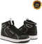 Guess Basqet - Hoge dames sneaker - Imitatieleer - Wit/Zwart - Maat 38
