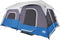 vidaXL - Tent - 9-persoons - waterdicht - met - LED - lichtgroen