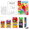 Tekenset Cra-Z-Art (4 Stuks)